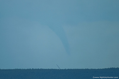 Large Donegal Funnel Cloud From 25 Miles Away - July 15th 2024